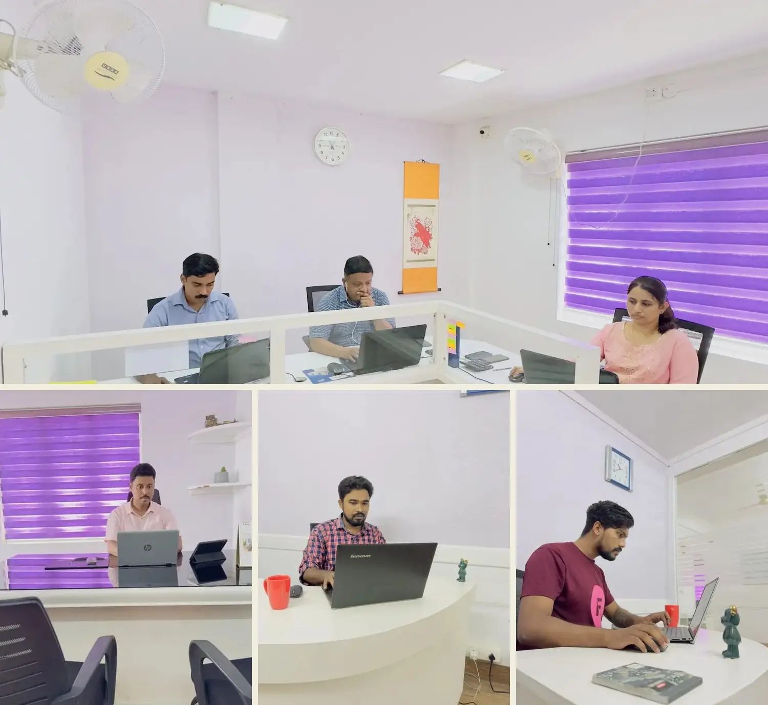 ELE Tours office staff in Kochi